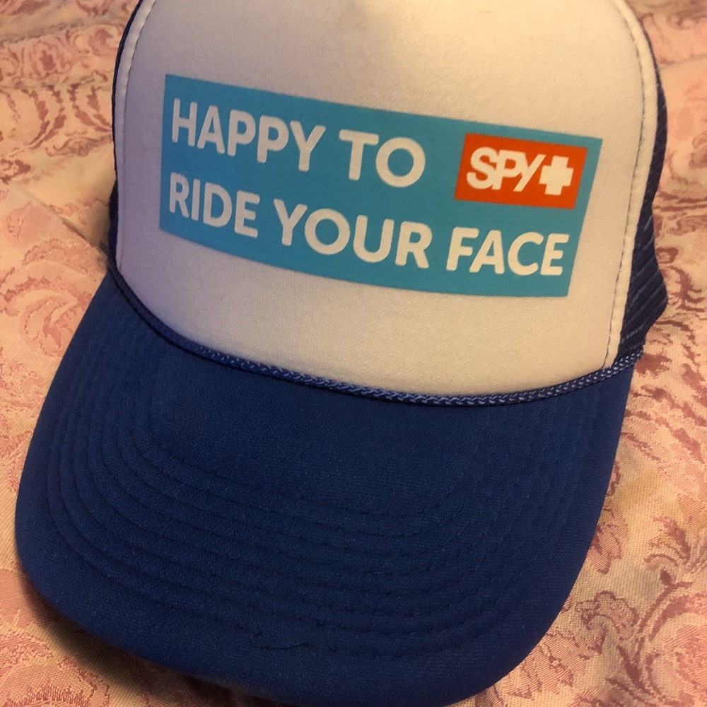 Happy to ride your face SPY hat